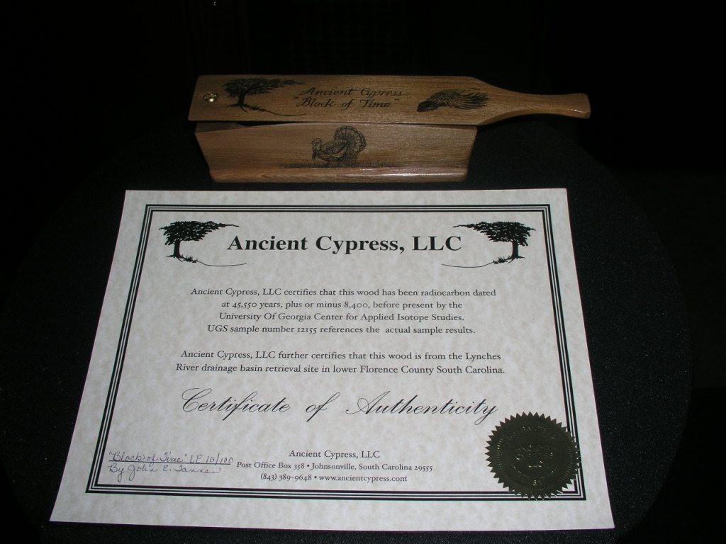 image of Ancient Cypress certification
